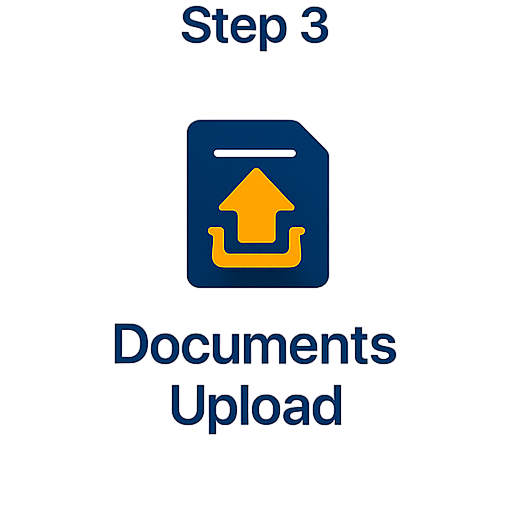 Step 3: Documents Upload